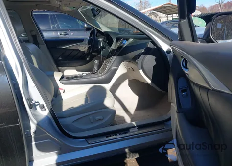 2015 Infiniti Q50 Premium from USA, damaged, VIN JN1BV7AR6FM395242